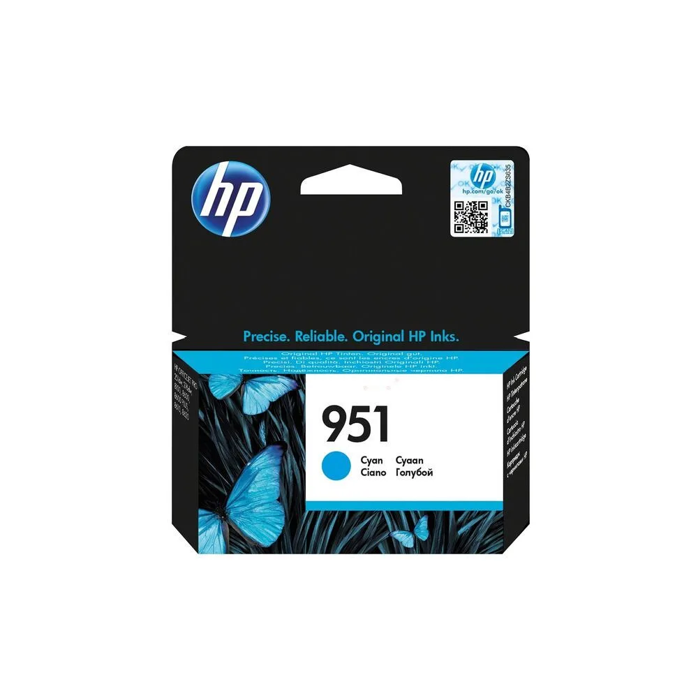 Original HP CN050AE / 951 Tintenpatrone cyan