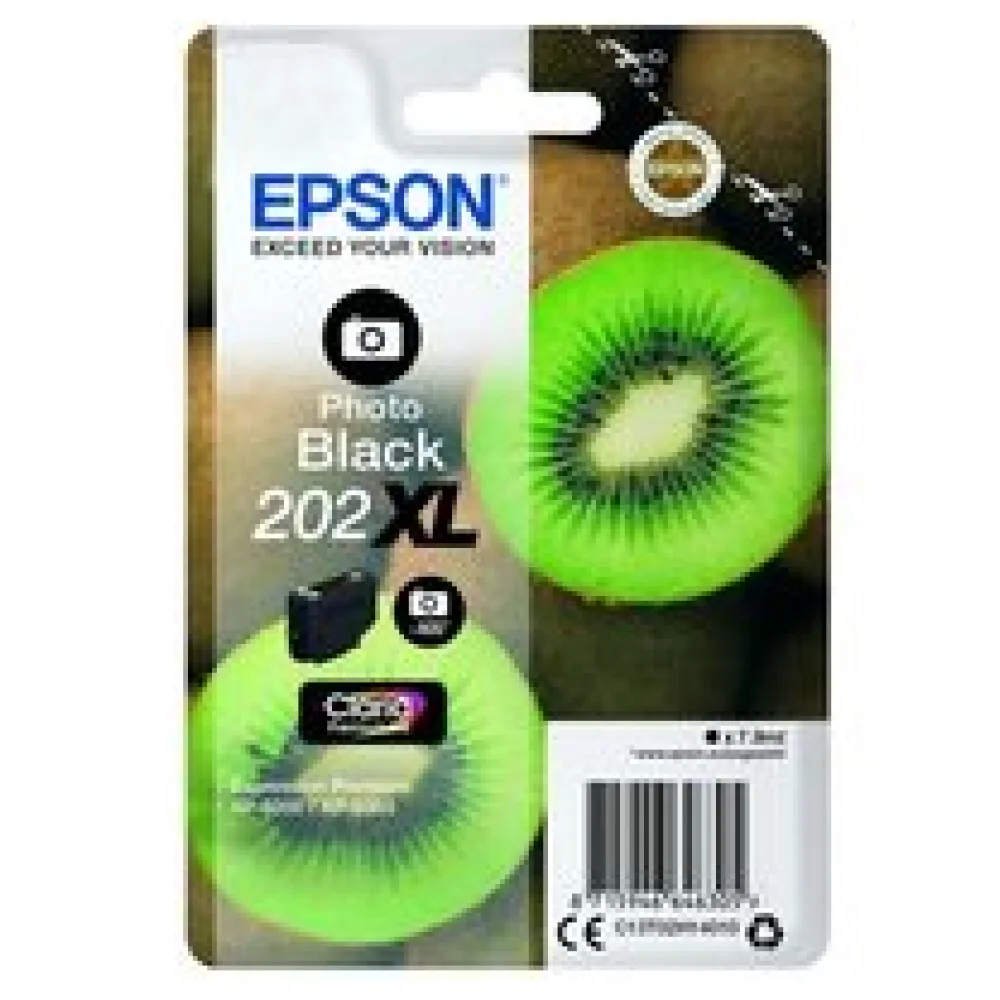 Original Epson C13T02H14010 / 202XL Tintenpatrone schwarz hell – Bild 2